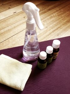 Keeping your yoga mat clean