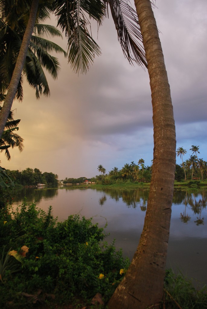 Kerala backwaters - Sunset